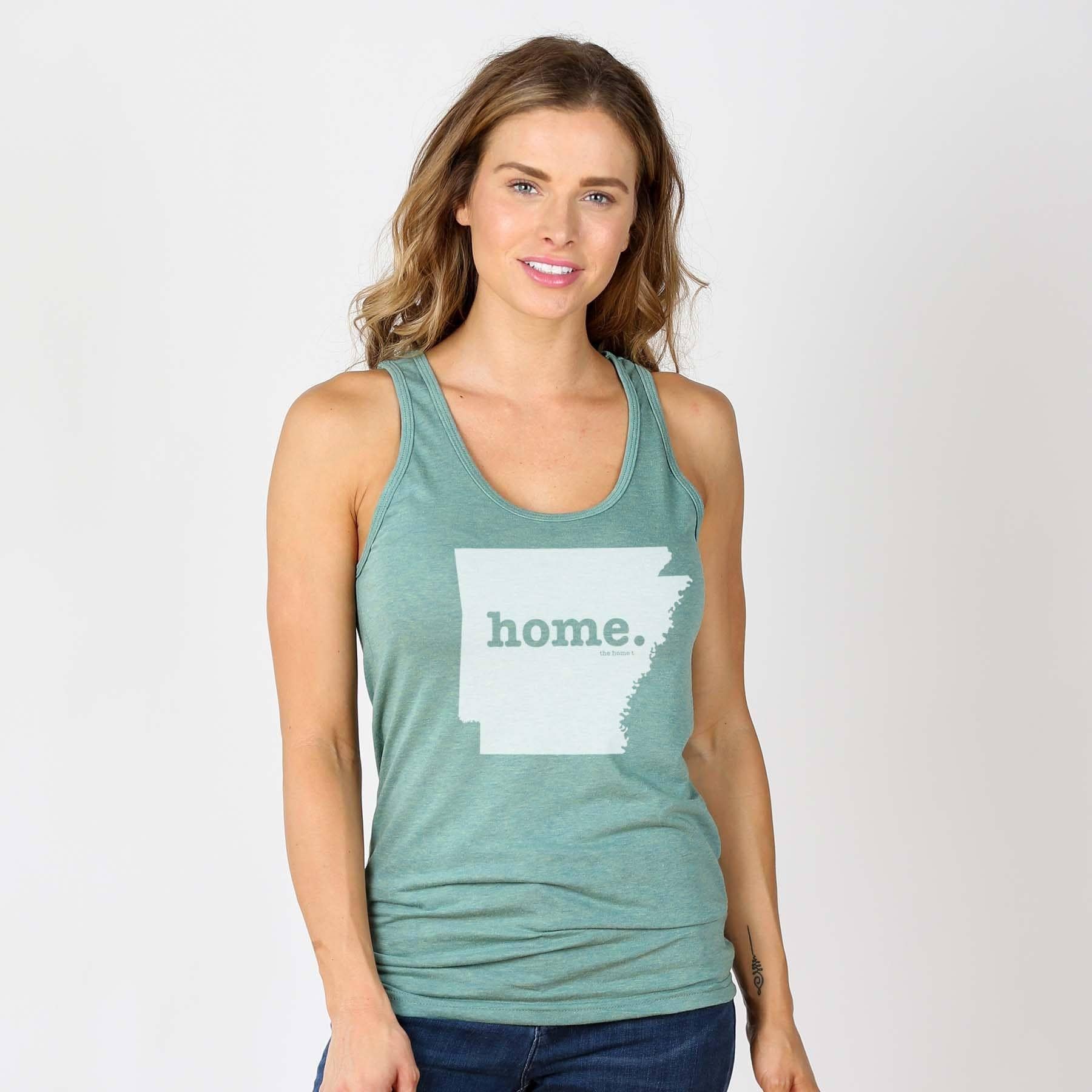 Arkansas Home Tank Top Tank Top The Home T XS Sea Green