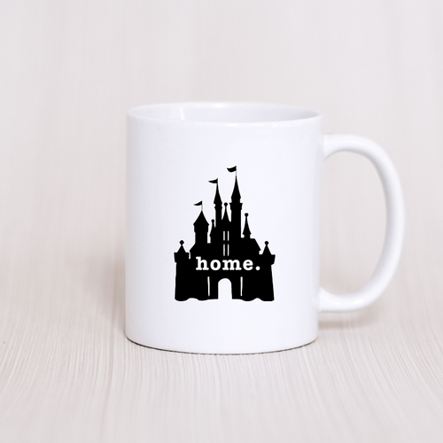 Home at the Castle Home Mug