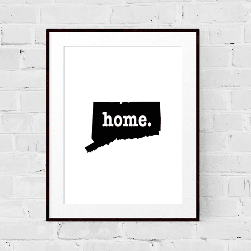 Connecticut Art Print