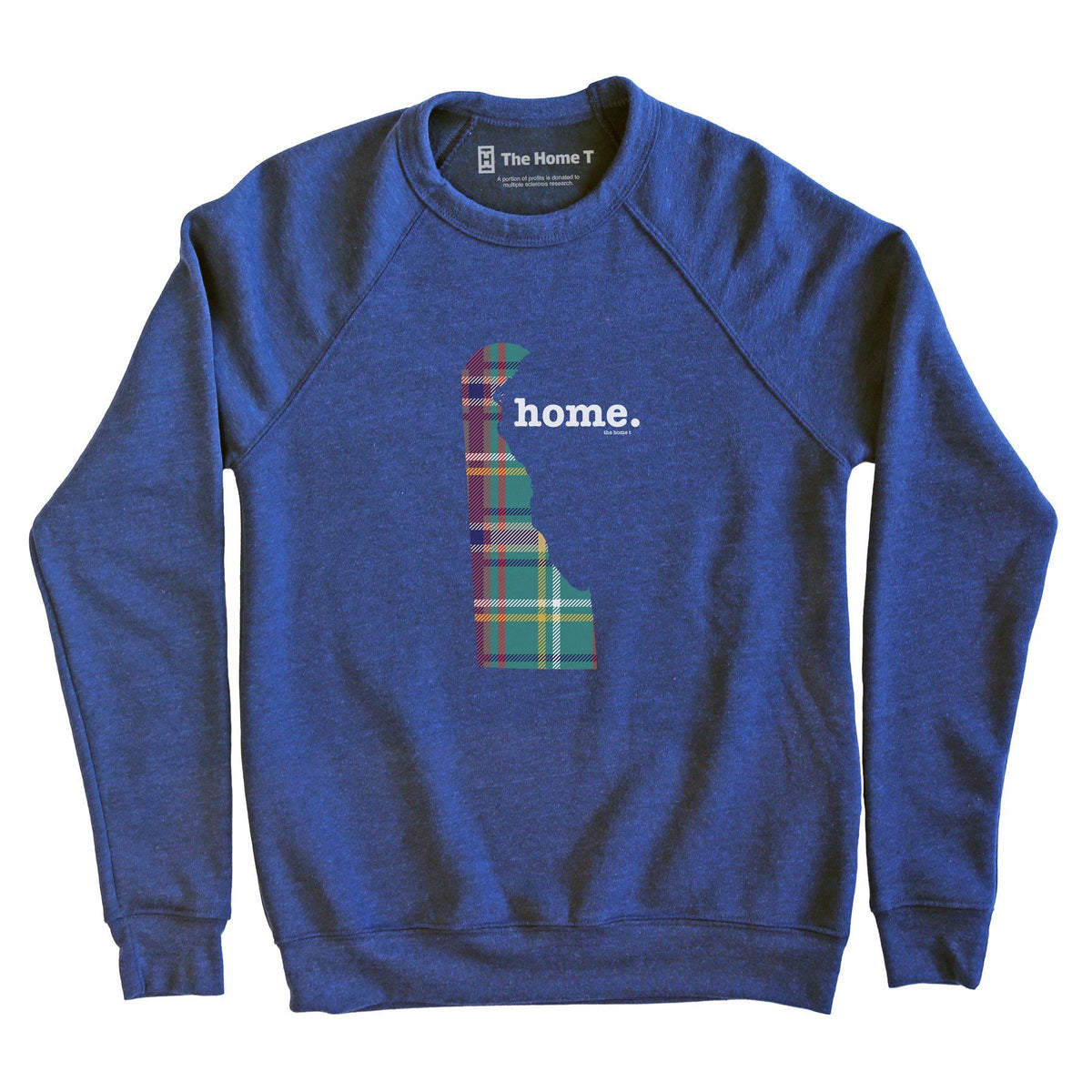Delaware Limited Edition Green Plaid Green Plaid The Home T XS Sweatshirt