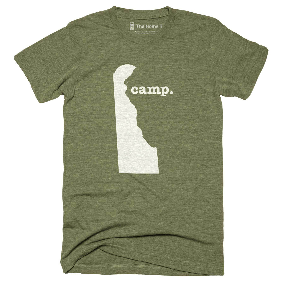 Delaware Camp Home T-Shirt Outdoor Collection The Home T XXL Army Green