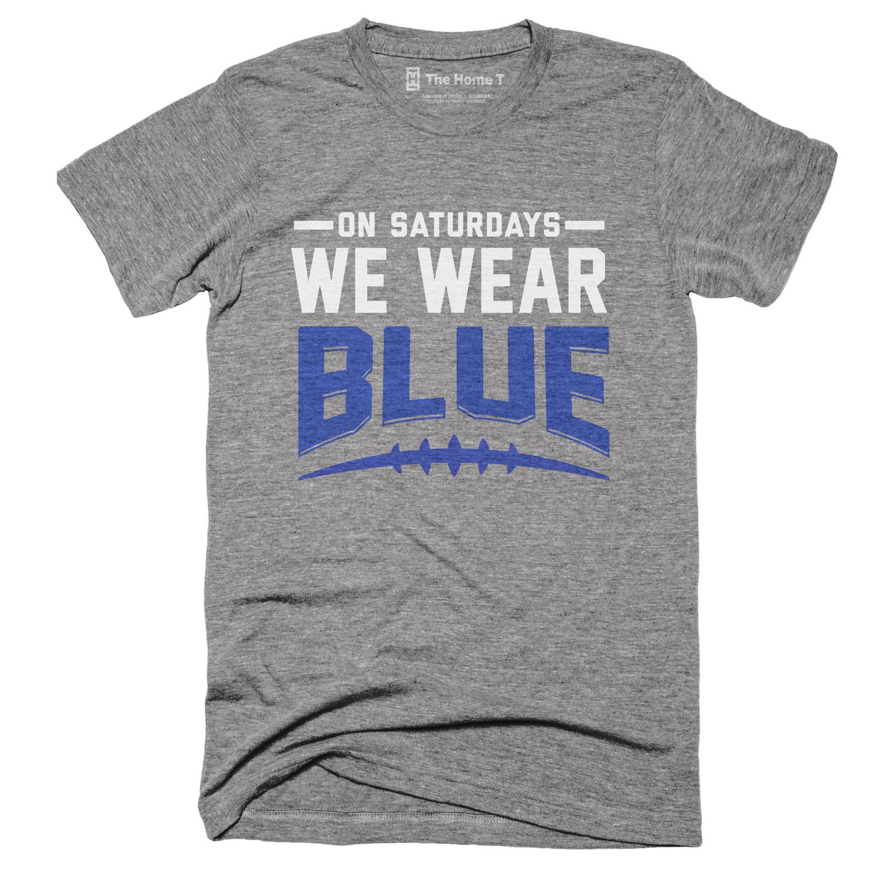 On Saturdays We Wear Blue (Royal)