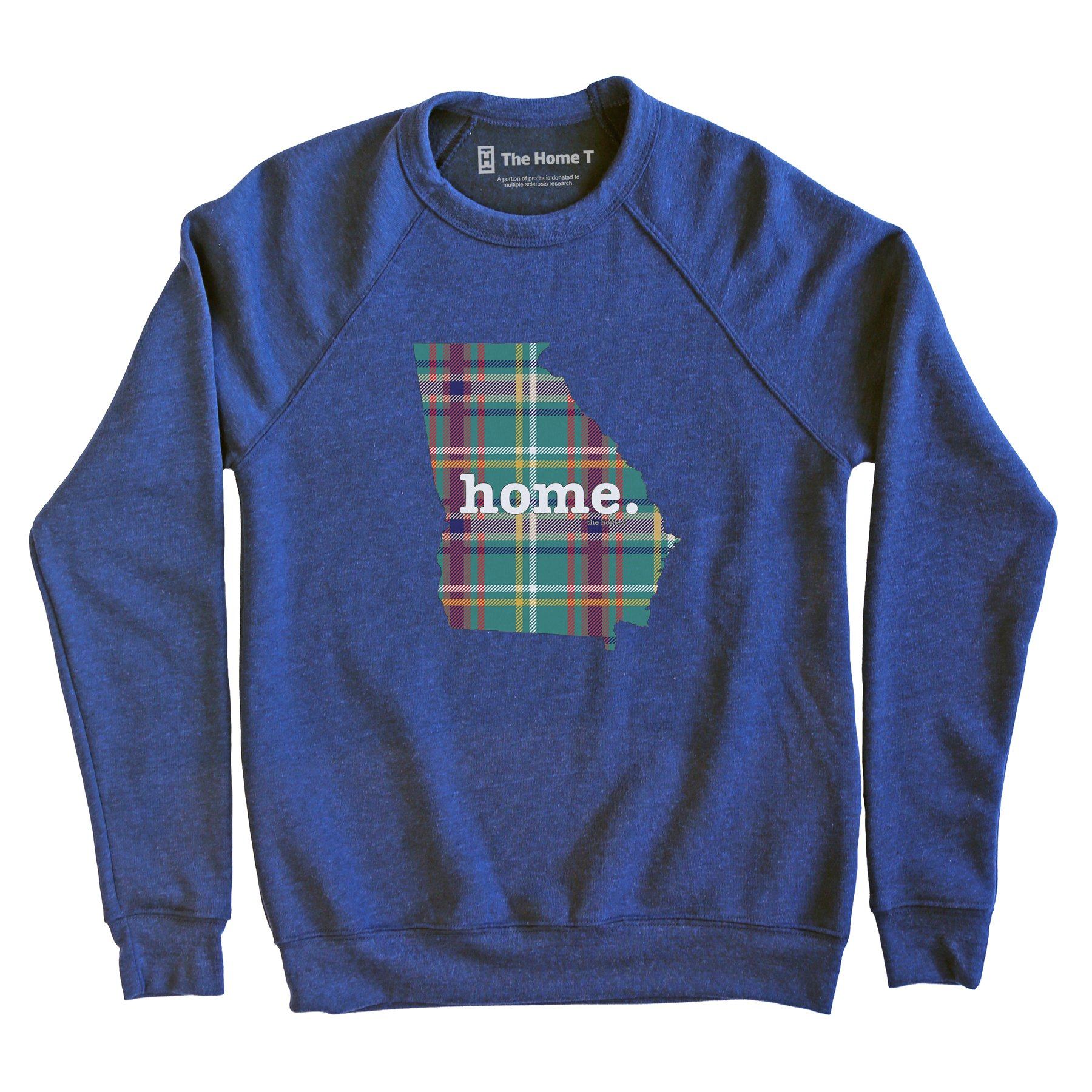 Georgia Limited Edition Green Plaid Green Plaid The Home T XS Sweatshirt