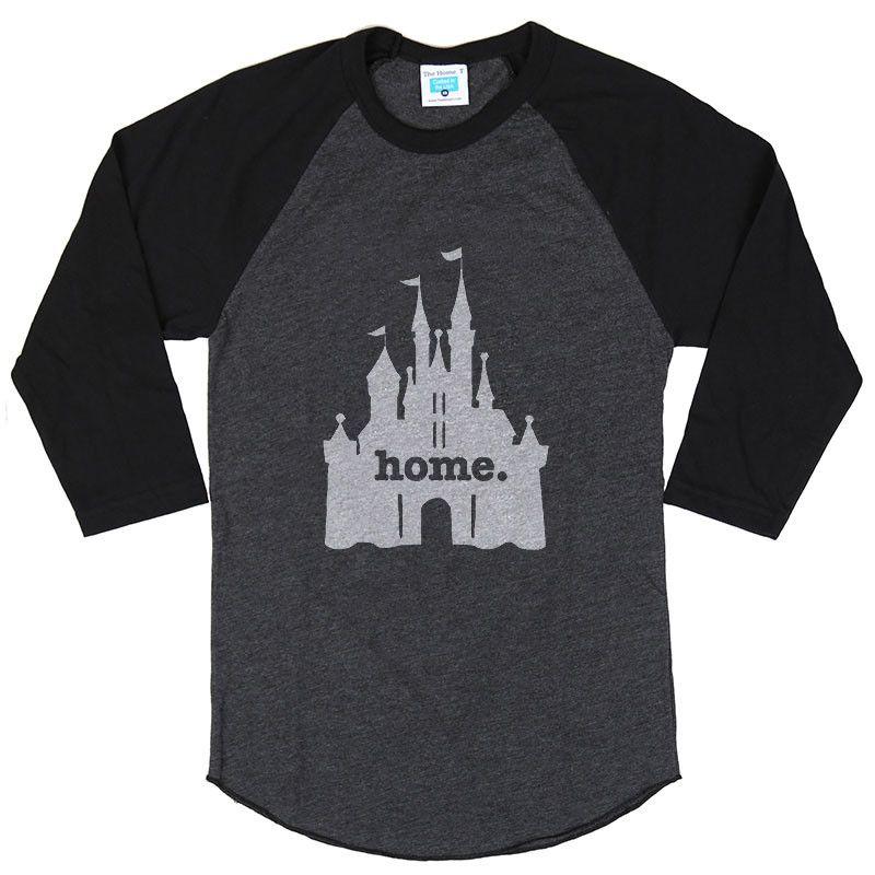 Home at the Castle Baseball T Home at the Castle Baseball Tee