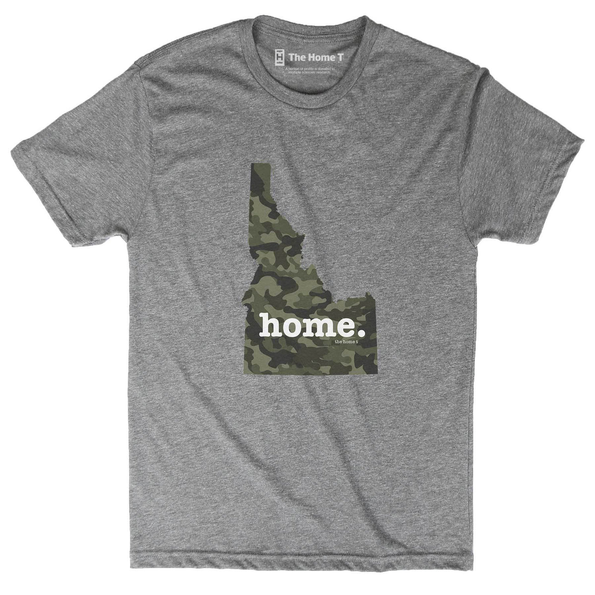 Idaho Camo Limited Edition Camo Limited Edition The Home T XS Athletic Grey