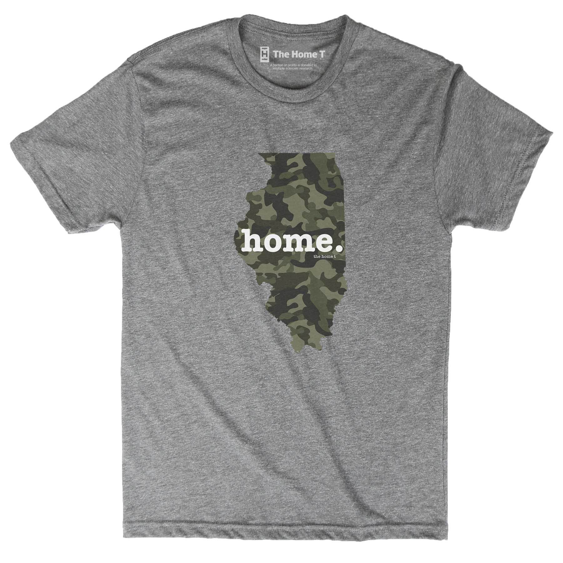 Illinois Camo Limited Edition Camo Limited Edition The Home T XXL Athletic Grey