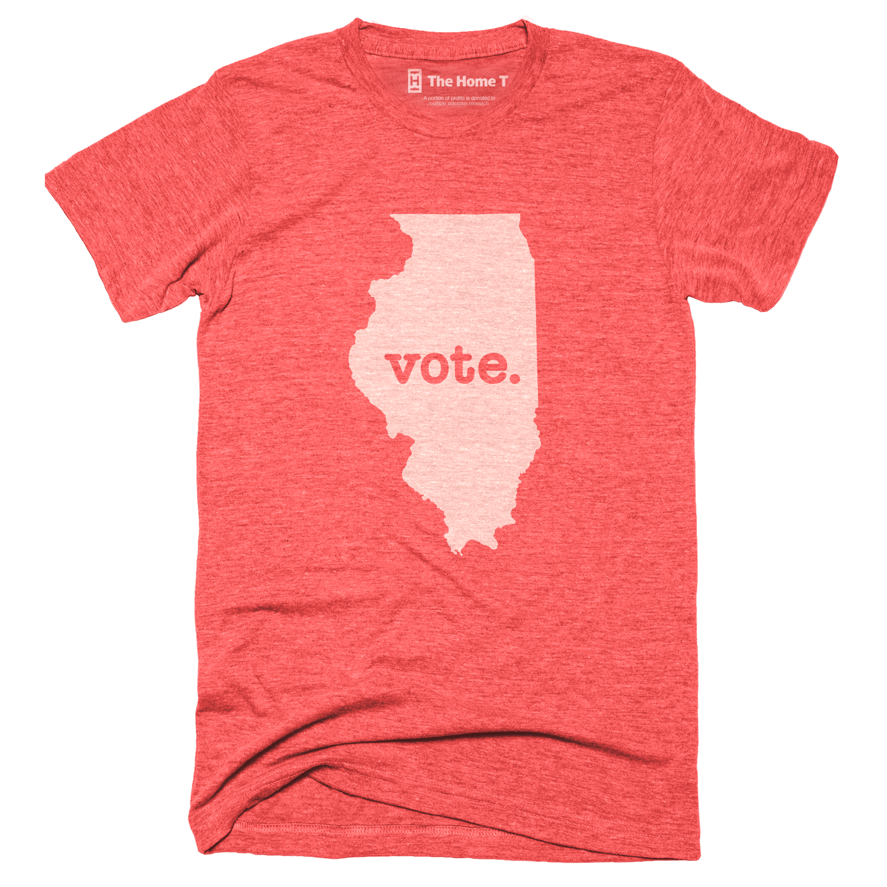 Illinois Vote Home T Vote The Home T XS Red