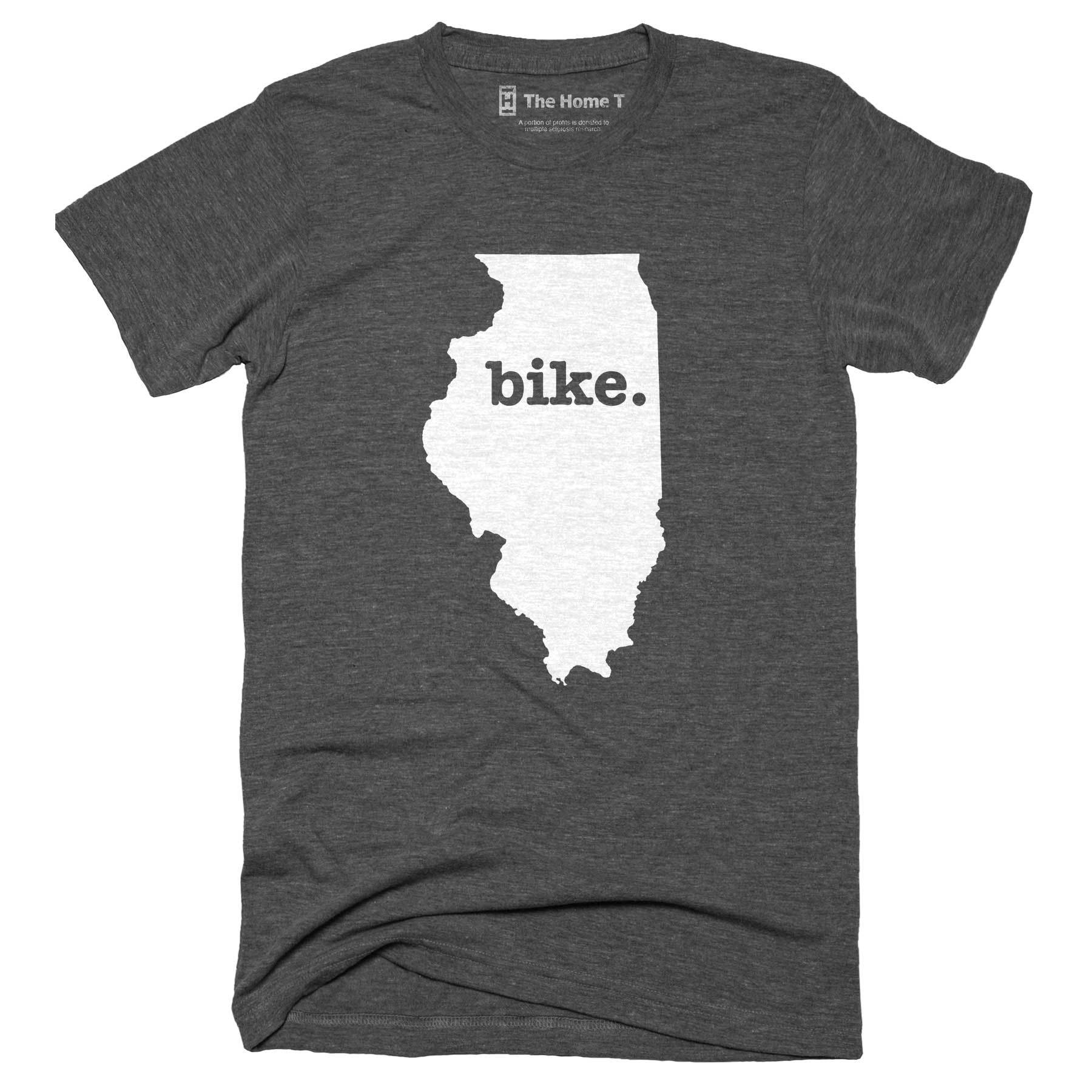 Illinois Bike Home T-Shirt Outdoor Collection The Home T XS Grey