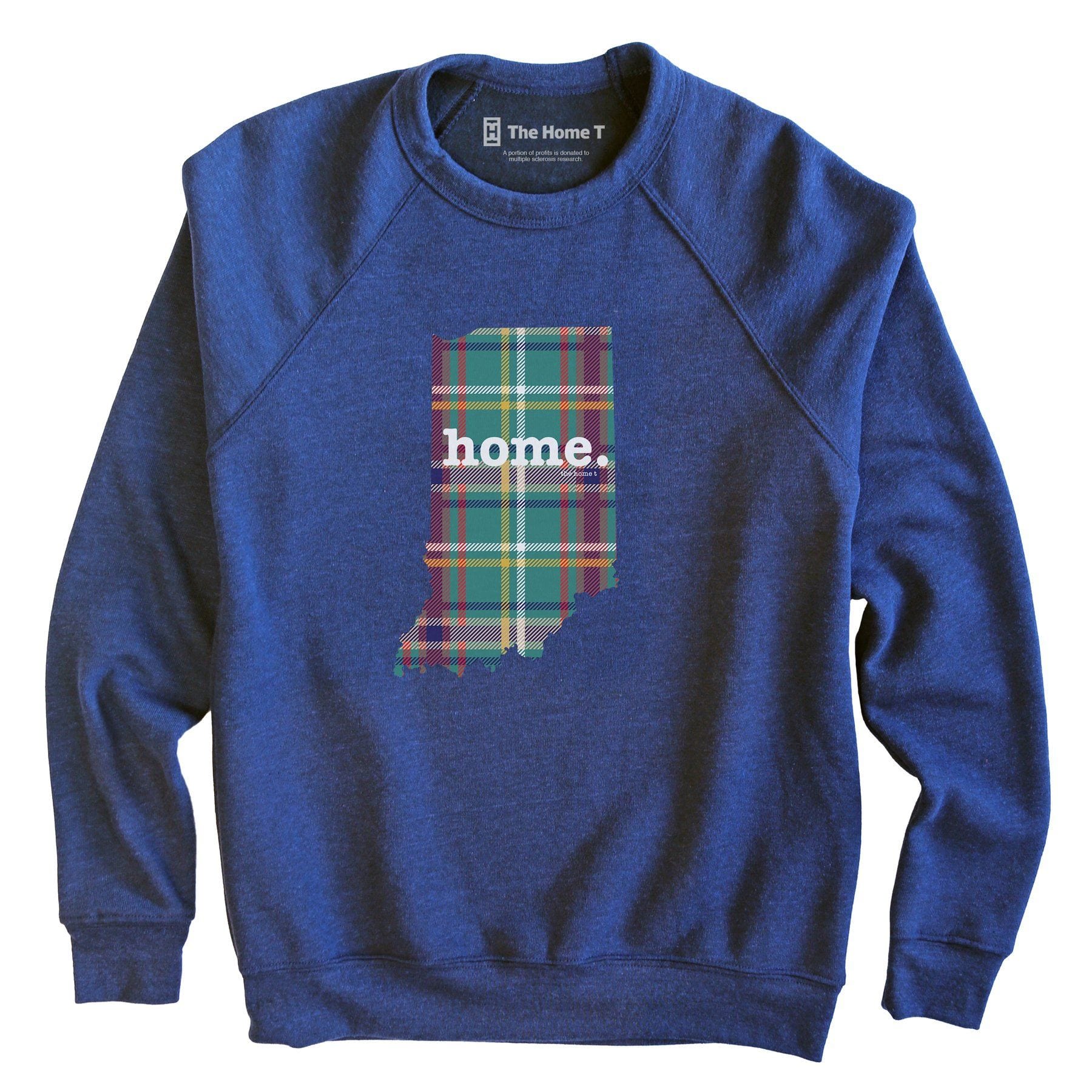 Indiana Limited Edition Green Plaid Green Plaid The Home T XS Sweatshirt