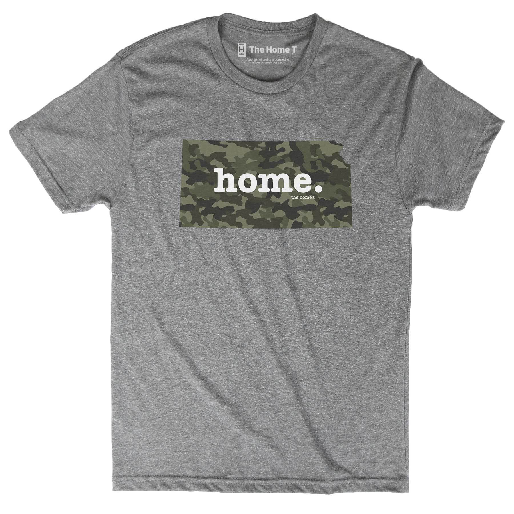 Kansas Camo Limited Edition Camo Limited Edition The Home T XXL Athletic Grey