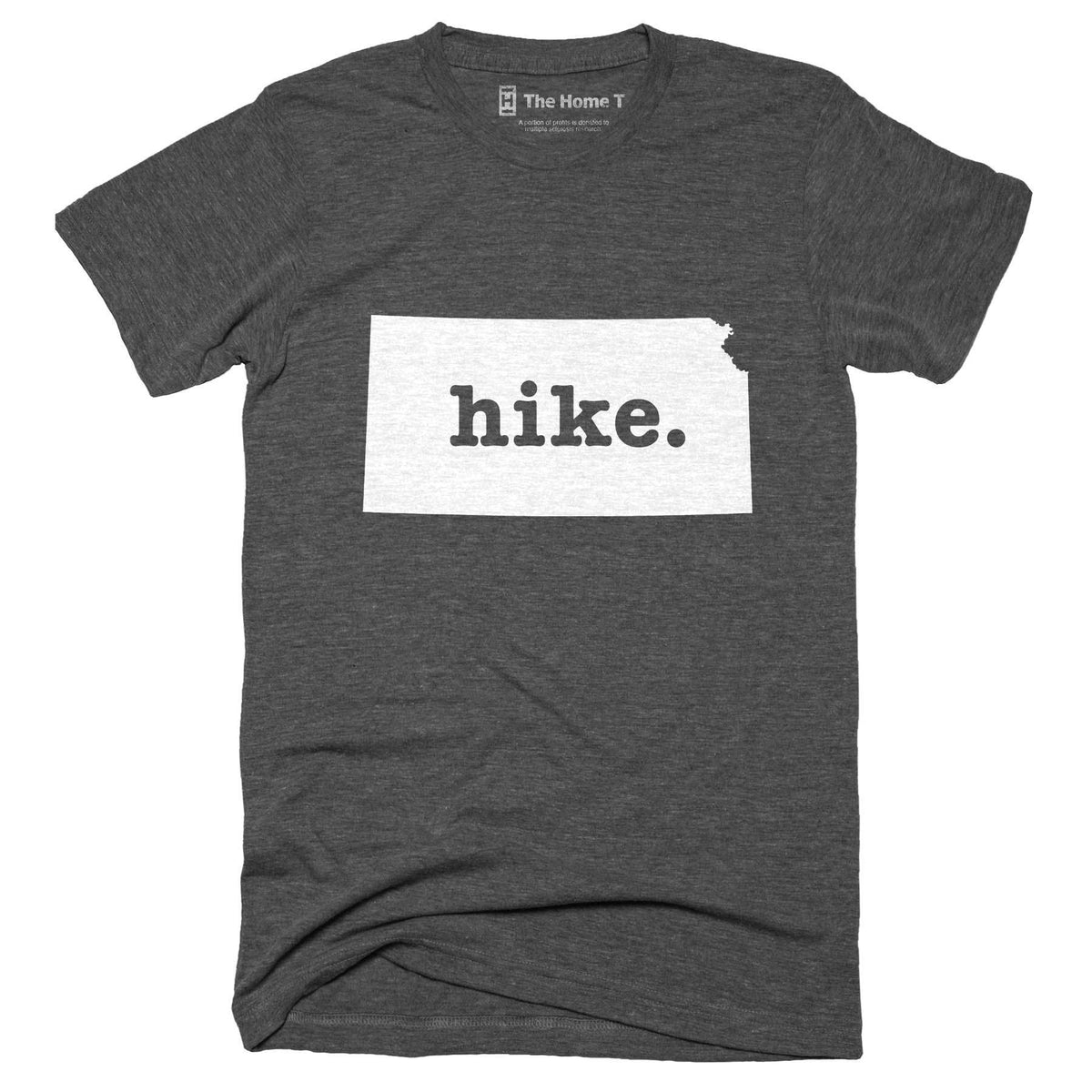 Kansas Hike Home T-Shirt Outdoor Collection The Home T XXL Grey