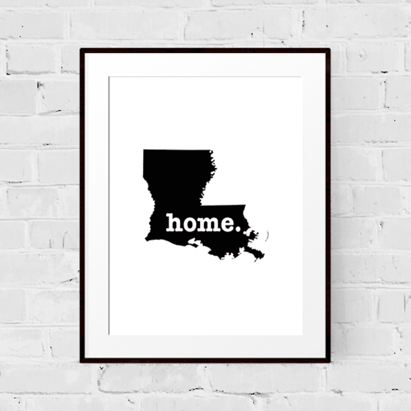 Louisiana Art Print