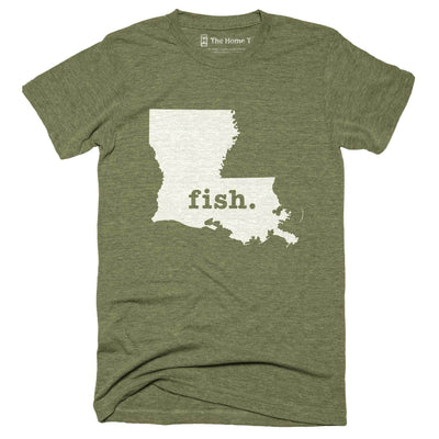 Louisiana Fish Home T-Shirt