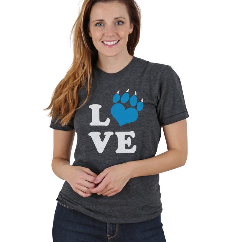 Love Print - Carolina Love the Panthers Football T-shirt