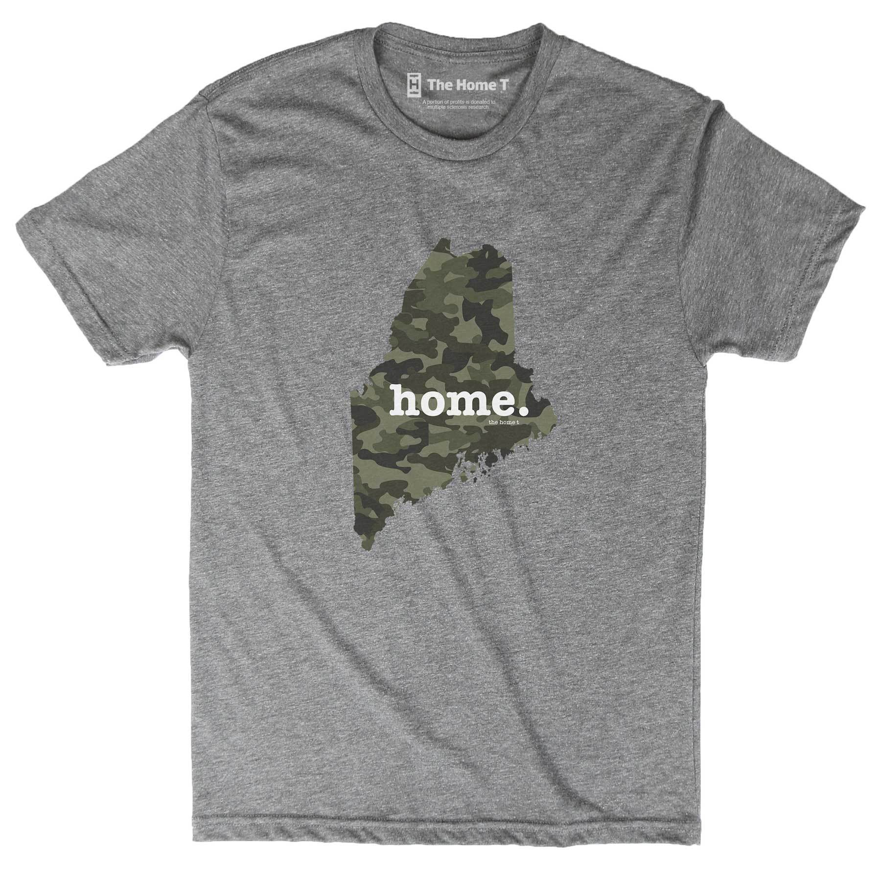 Maine Camo Limited Edition Camo Limited Edition The Home T XS Athletic Grey