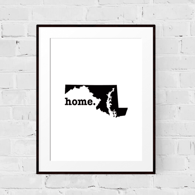 Maryland Art Print