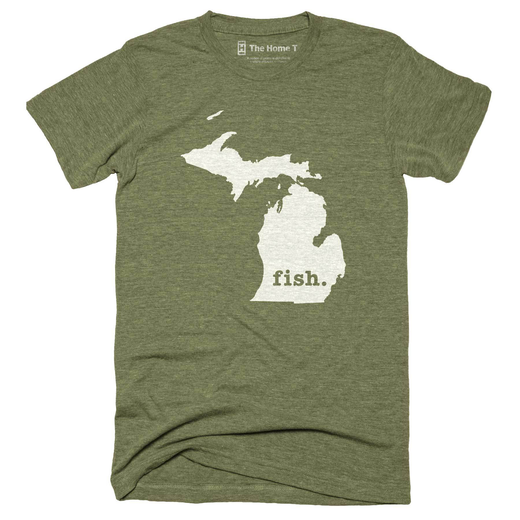 Michigan Fish Home T-Shirt