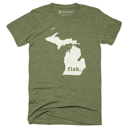 Michigan Fish Home T-Shirt