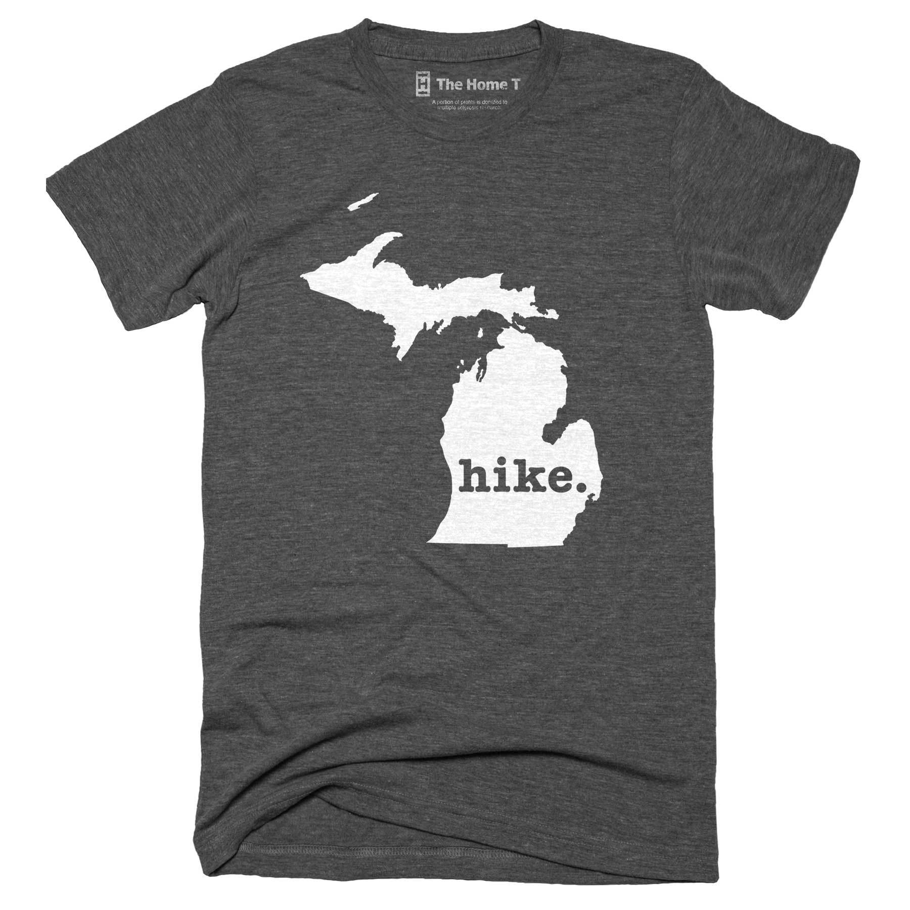 Michigan Hike Home T-Shirt Outdoor Collection The Home T XXL Grey