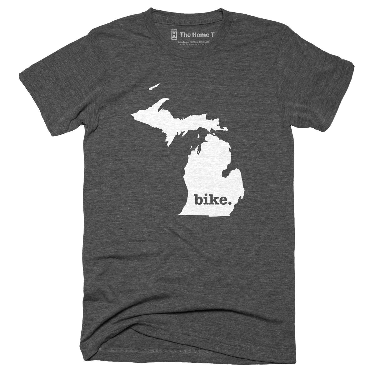 Michigan Bike Home T-Shirt Outdoor Collection The Home T XS Grey