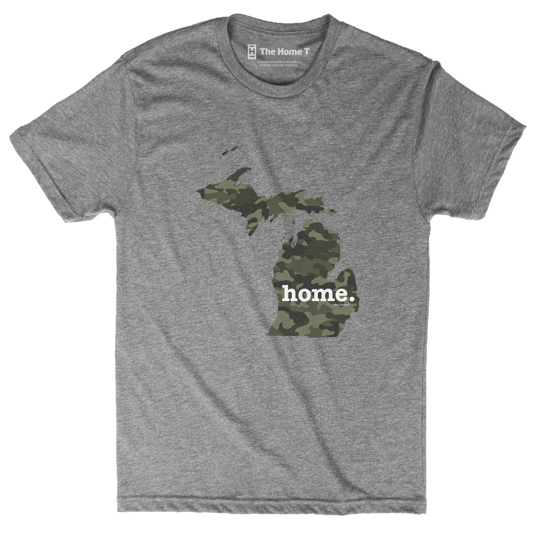 Michigan Camo Limited Edition Camo Limited Edition The Home T XXL Athletic Grey