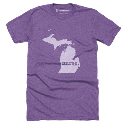 Michigan Nurse Home T-Shirt
