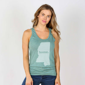 Mississippi Home Tank Top Tank Top The Home T XS Sea Green