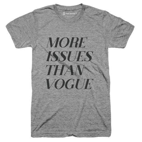 More Issues than Vogue