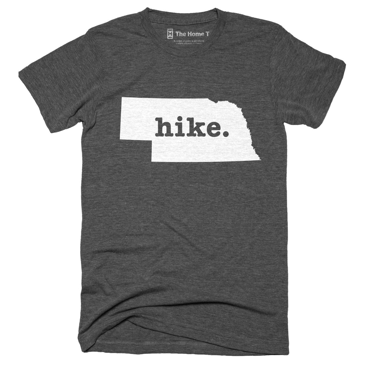 Nebraska Hike Home T-Shirt Outdoor Collection The Home T XXL Grey