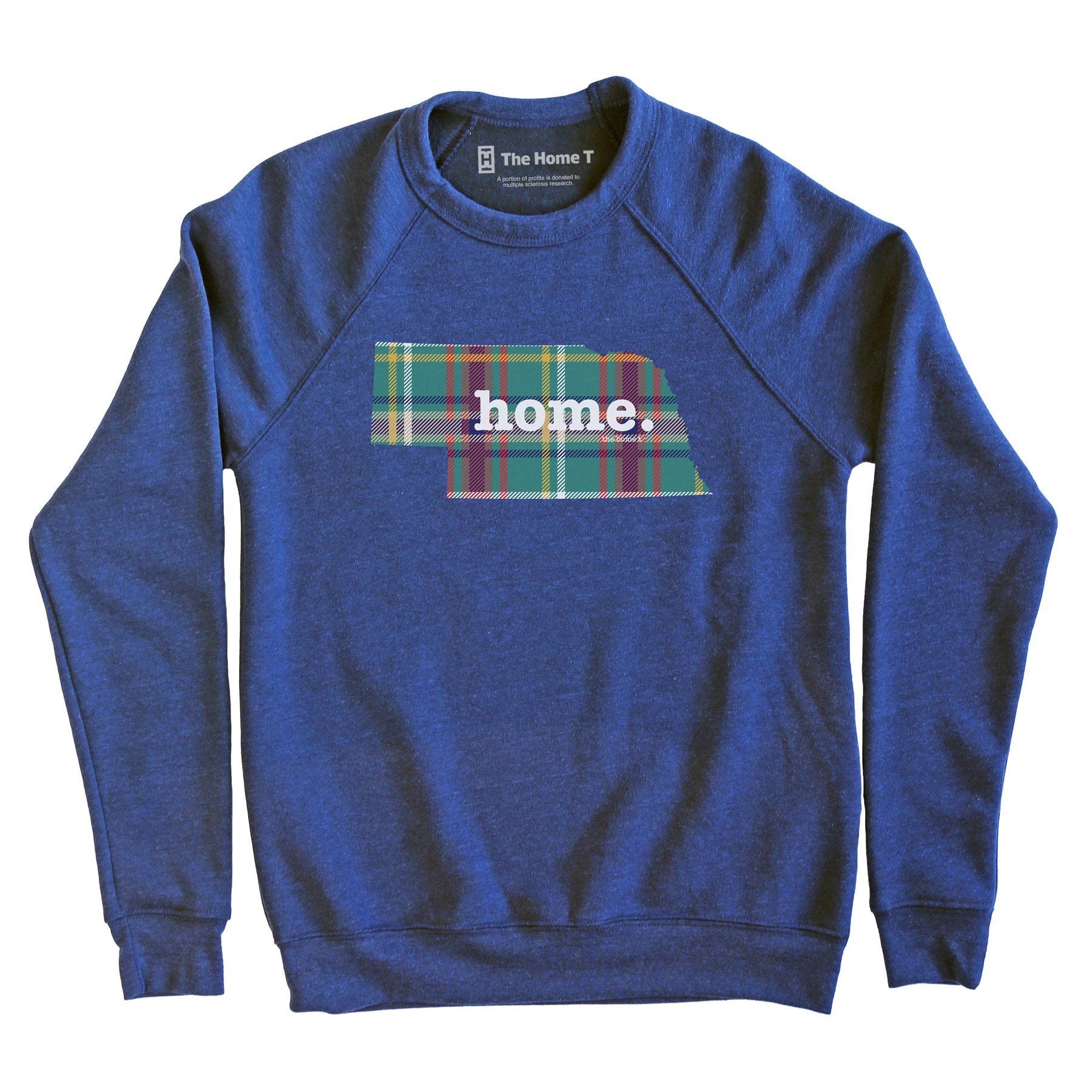 Nebraska Limited Edition Green Plaid Green Plaid The Home T XS Sweatshirt