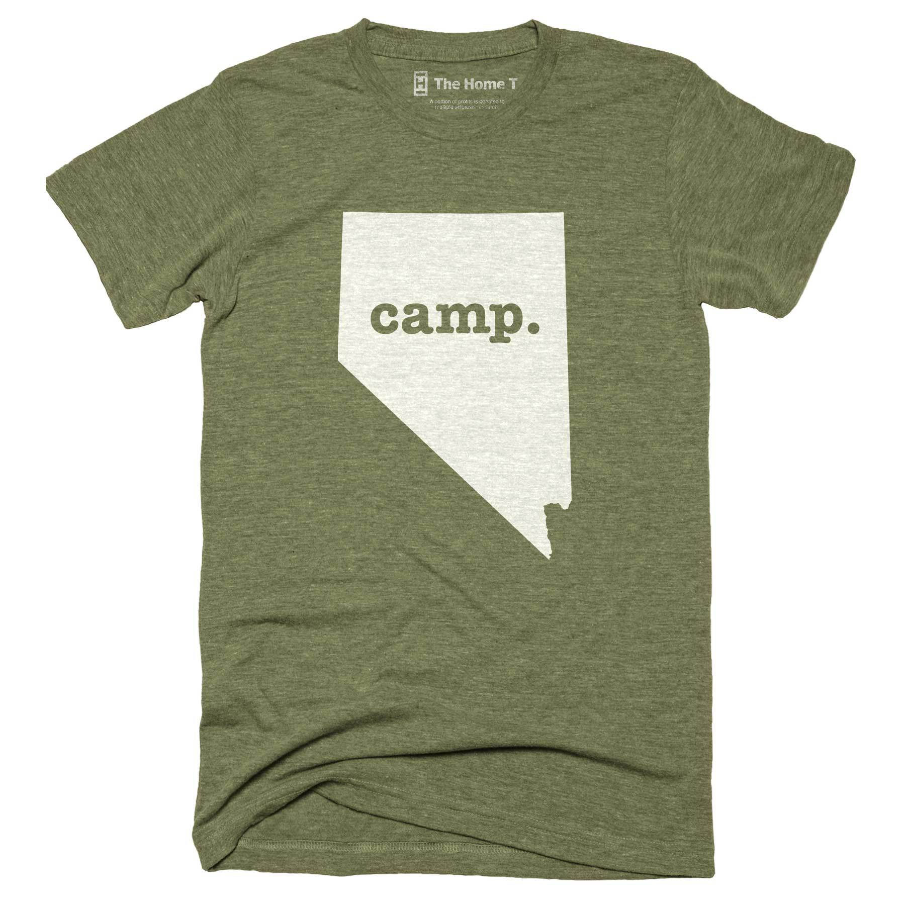 Nevada Camp Home T-Shirt Outdoor Collection The Home T XXL Army Green