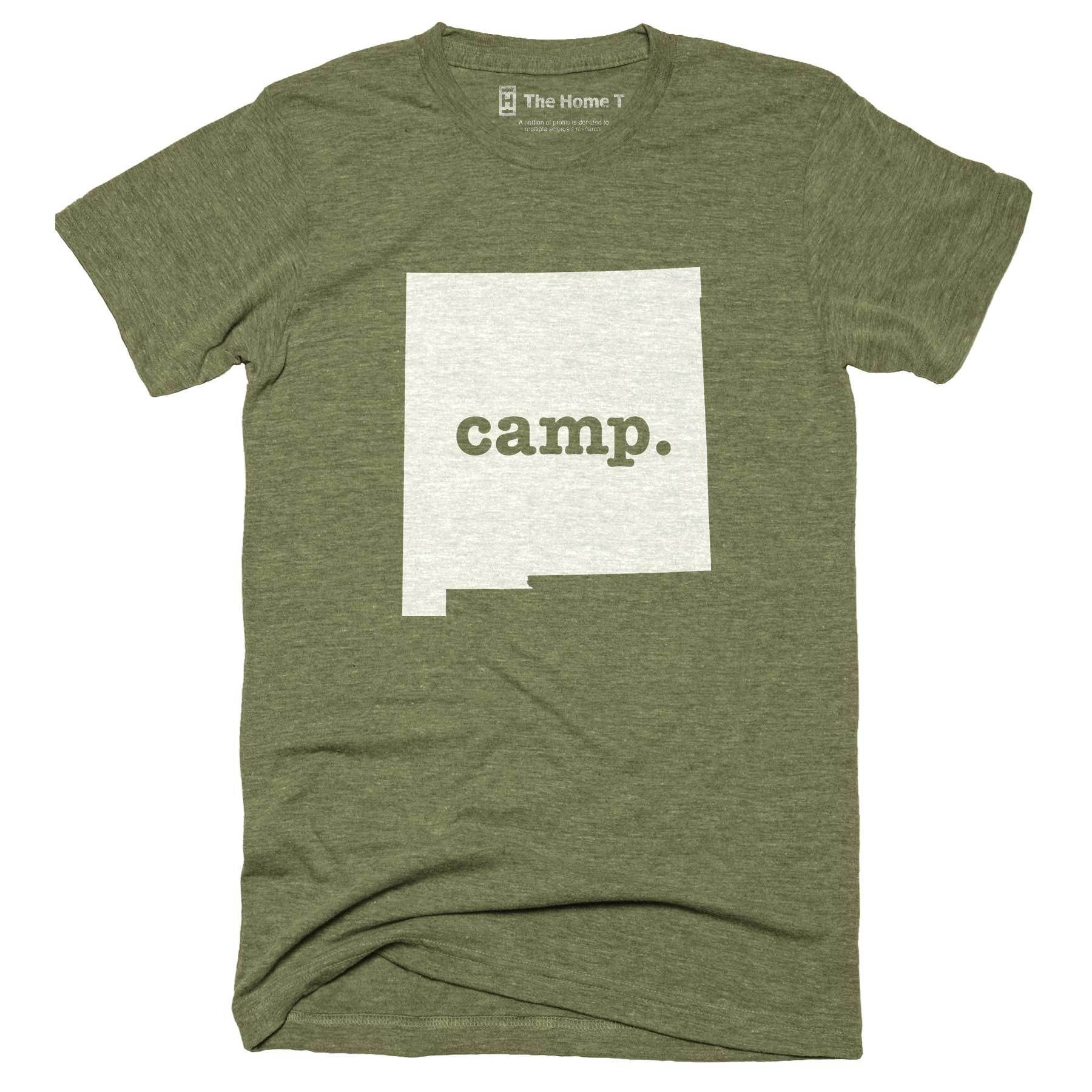 New Mexico Camp Home T-Shirt Outdoor Collection The Home T XXL Army Green
