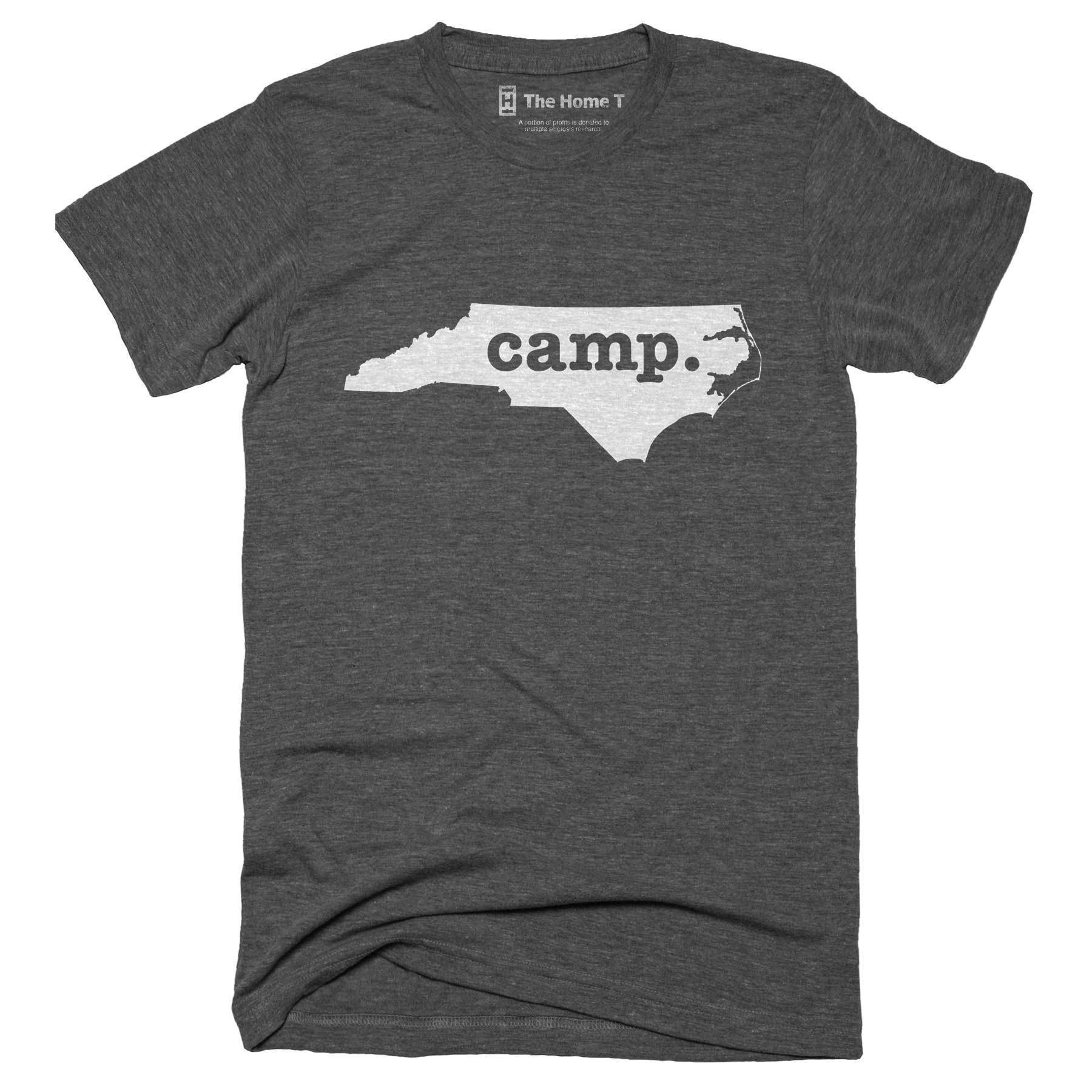 North Carolina Camp Home T-Shirt Outdoor Collection The Home T XS Grey