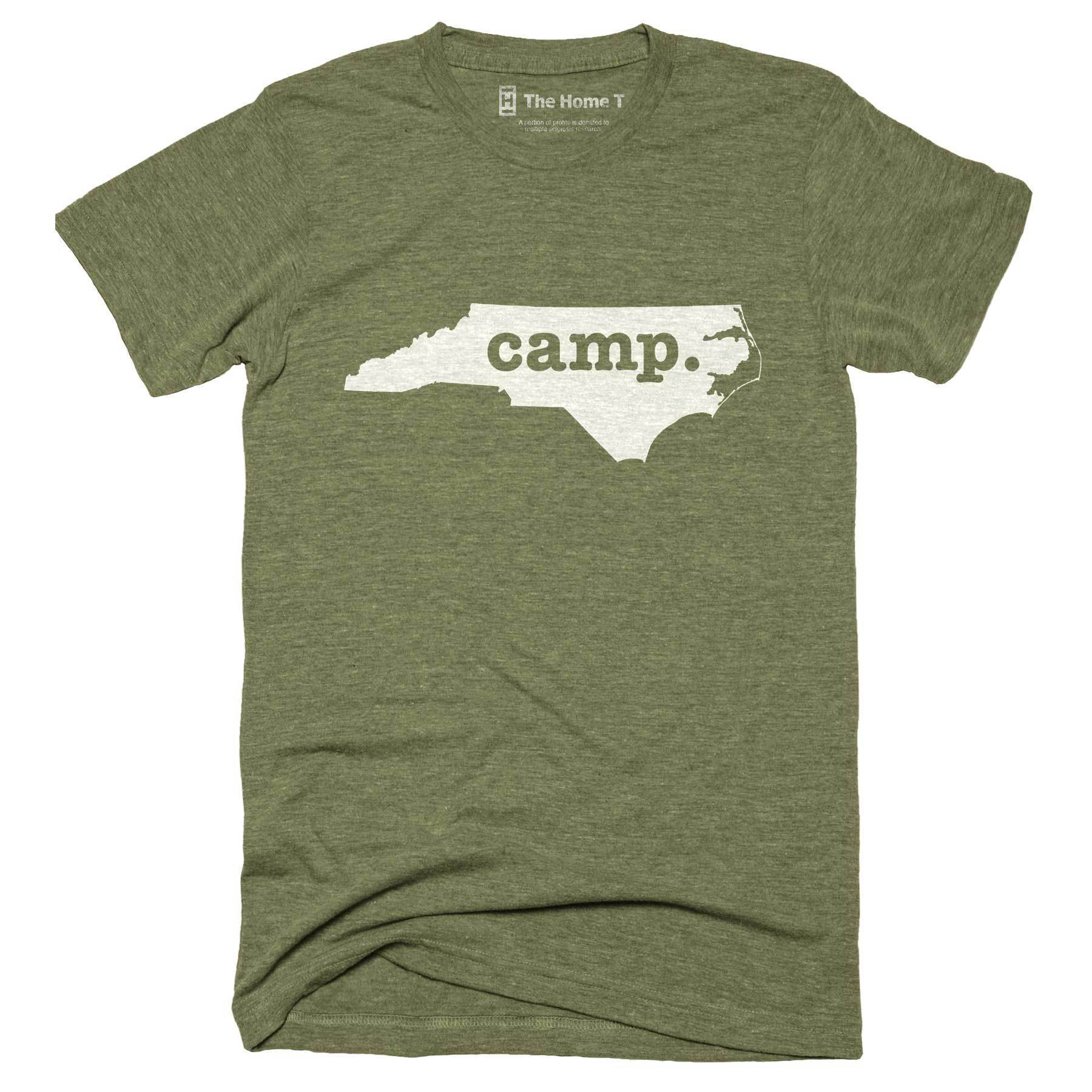 North Carolina Camp Home T-Shirt Outdoor Collection The Home T XS Army Green