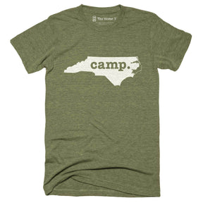 North Carolina Camp Home T-Shirt Outdoor Collection The Home T