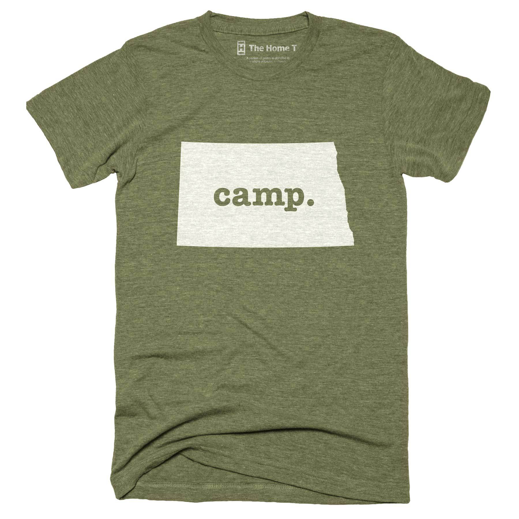North Dakota Camp Home T-Shirt