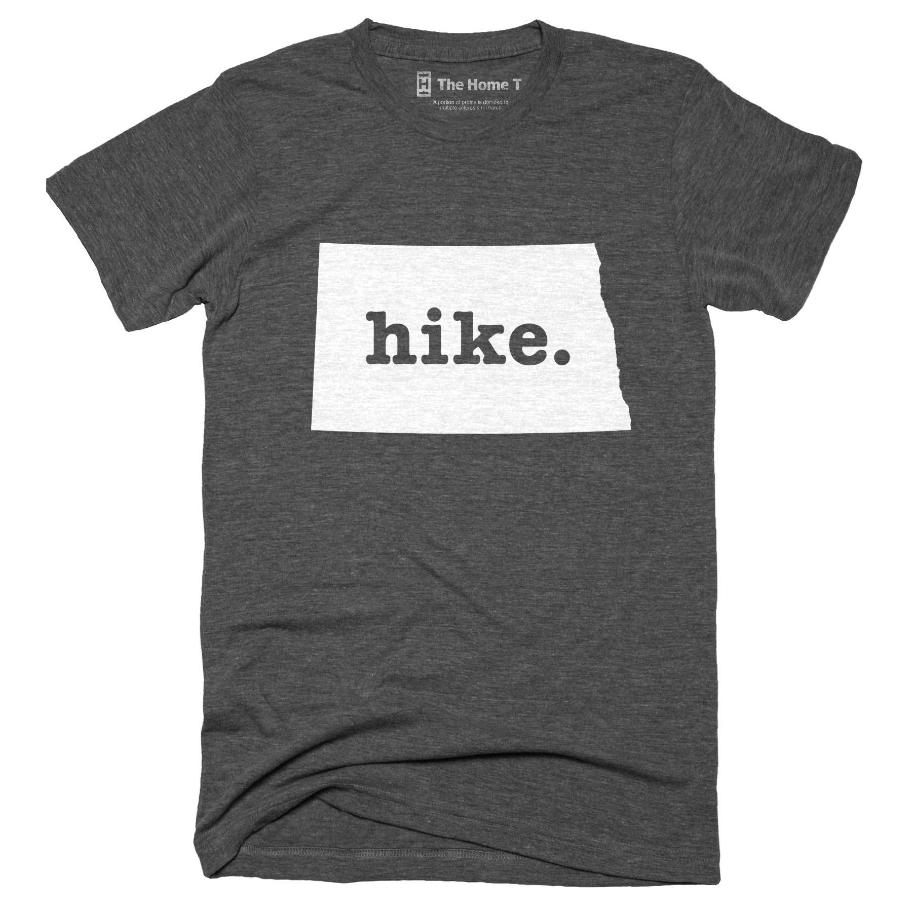 North Dakota Hike Home T-Shirt Outdoor Collection The Home T XXL Grey