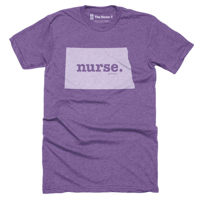 North Dakota Nurse Home T-Shirt
