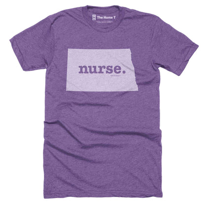 North Dakota Nurse Home T-Shirt