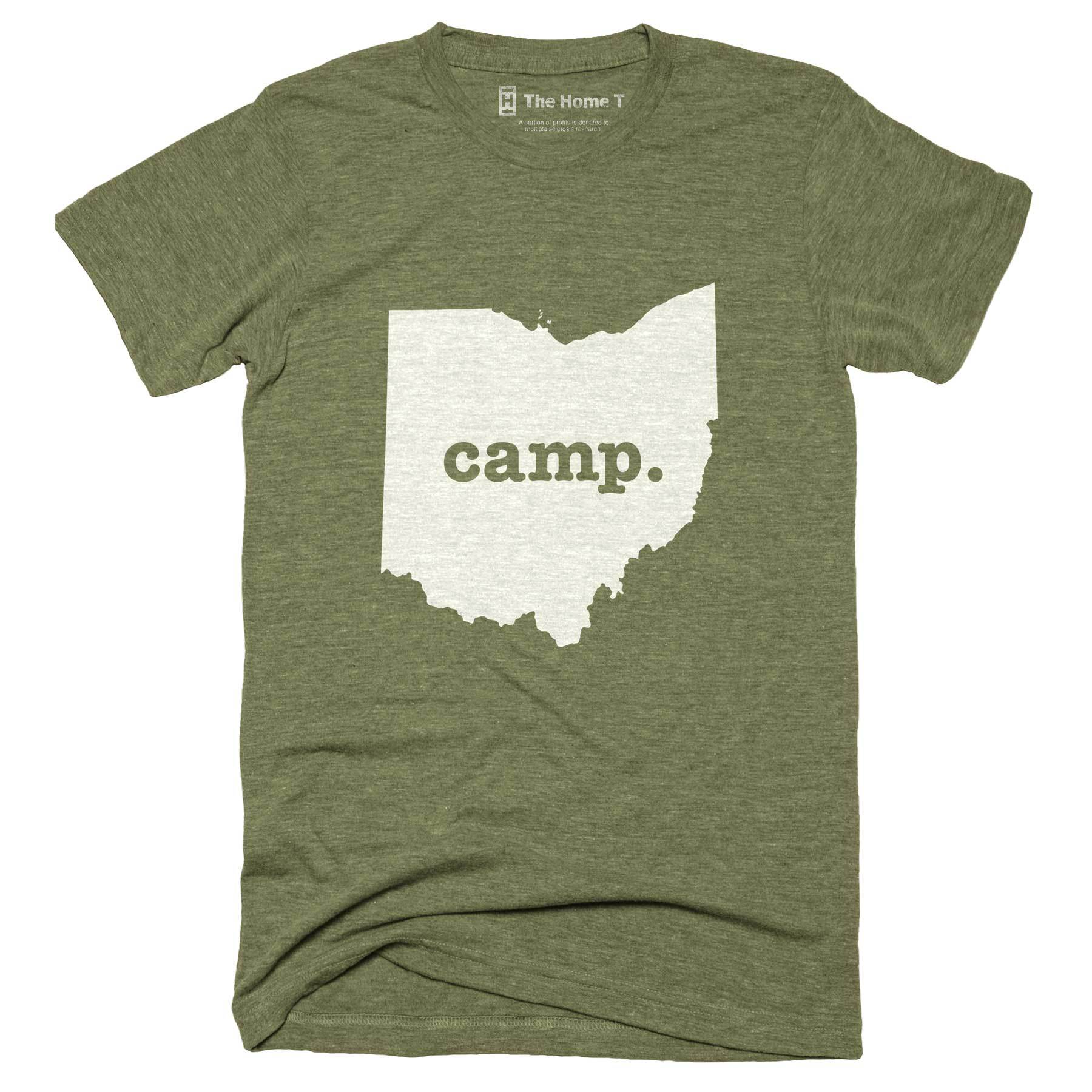 Ohio Camp Home T-Shirt Outdoor Collection The Home T XXL Army Green