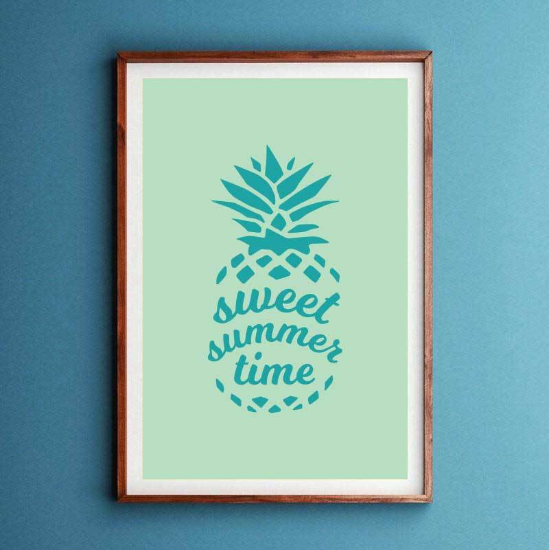Sweet Summertime Art Print