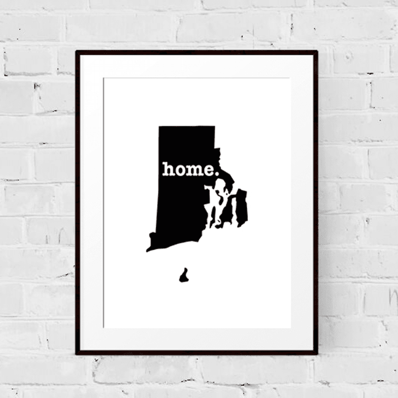 Rhode Island Art Print