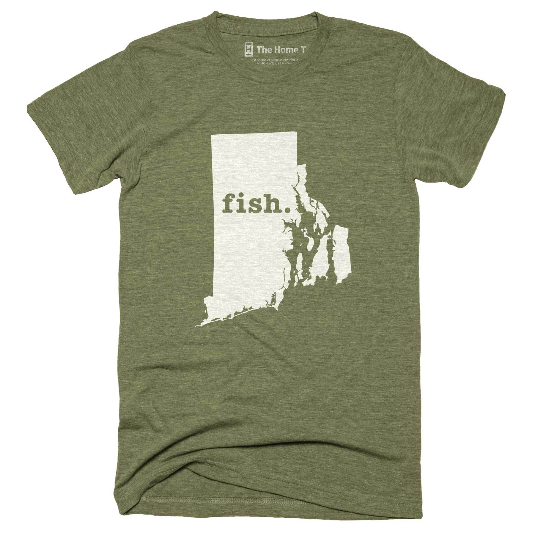 Rhode Island Fish Home T-Shirt