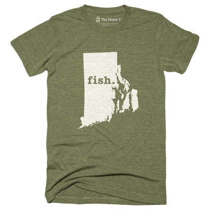 Rhode Island Fish Home T-Shirt