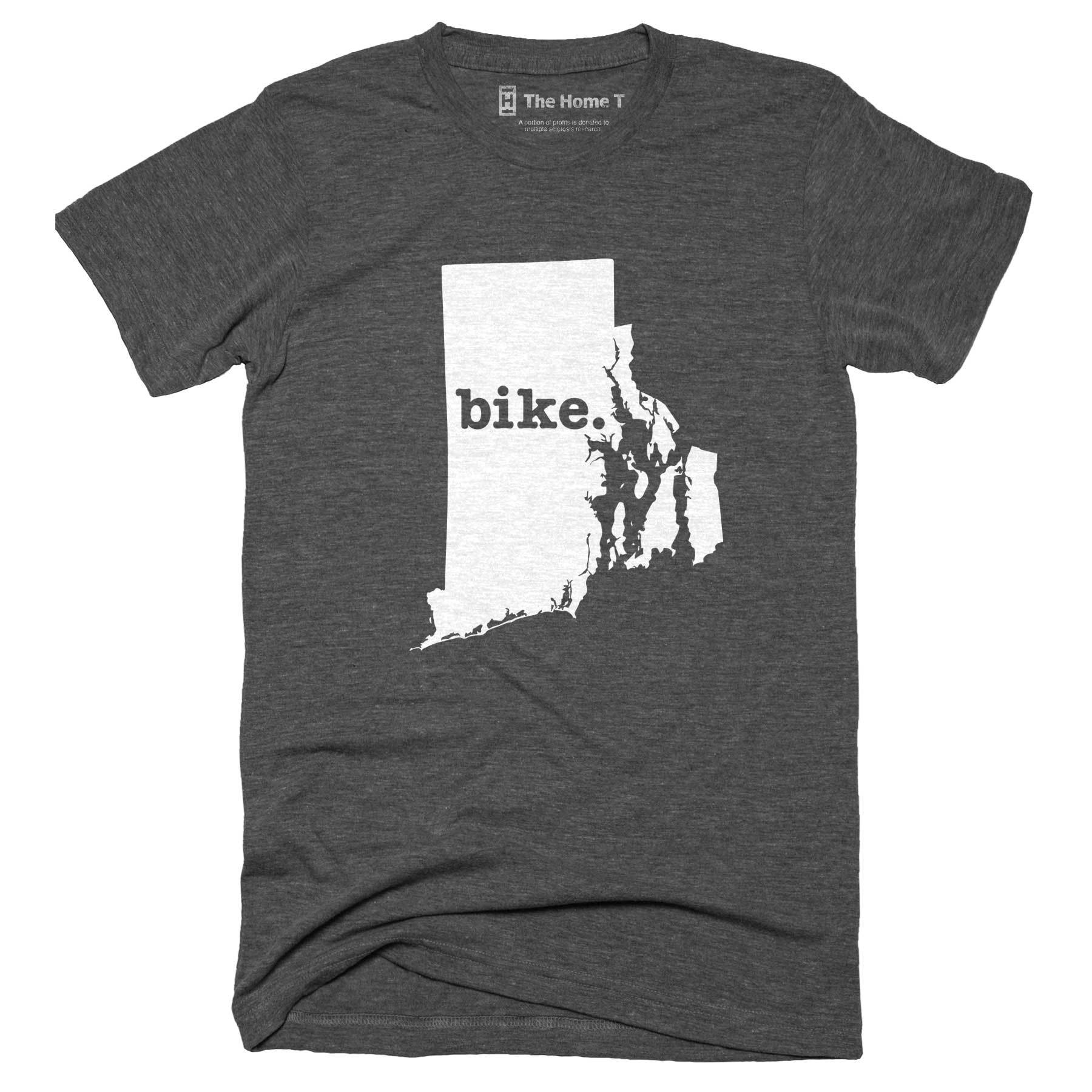 Rhode Island Bike Home T-Shirt Outdoor Collection The Home T XS Grey