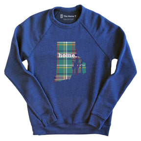 Rhode Island Limited Edition Green Plaid Green Plaid The Home T XS Sweatshirt