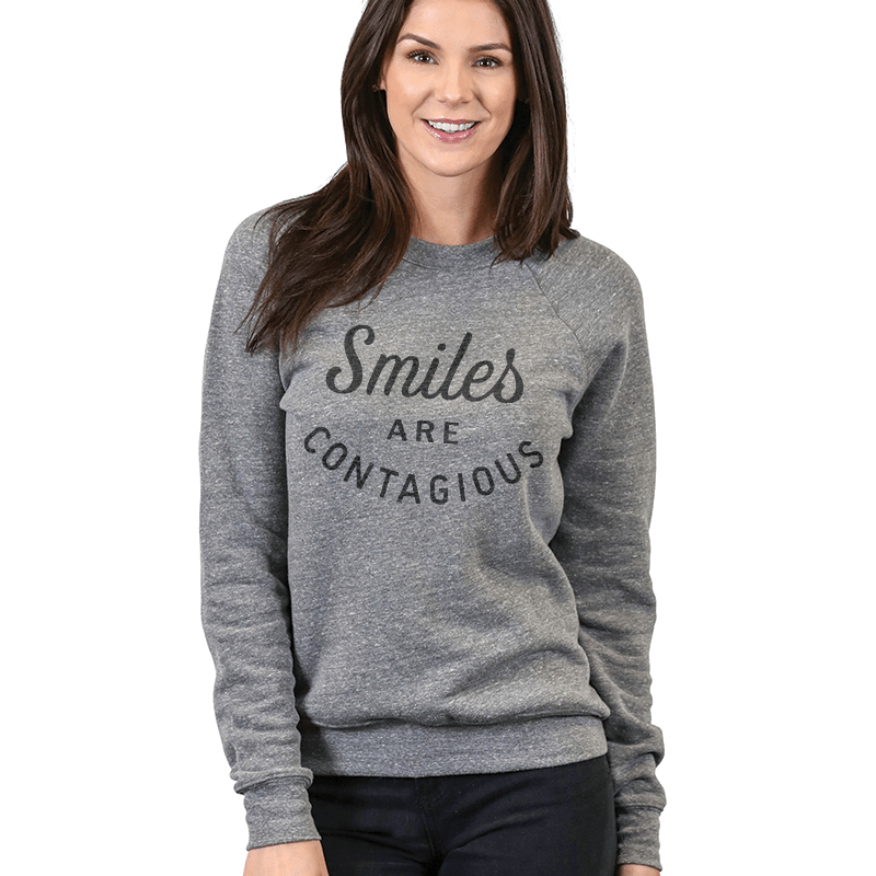 Smiles are Contagious Sweatshirt