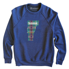 Vermont Limited Edition Green Plaid Green Plaid The Home T XS Sweatshirt