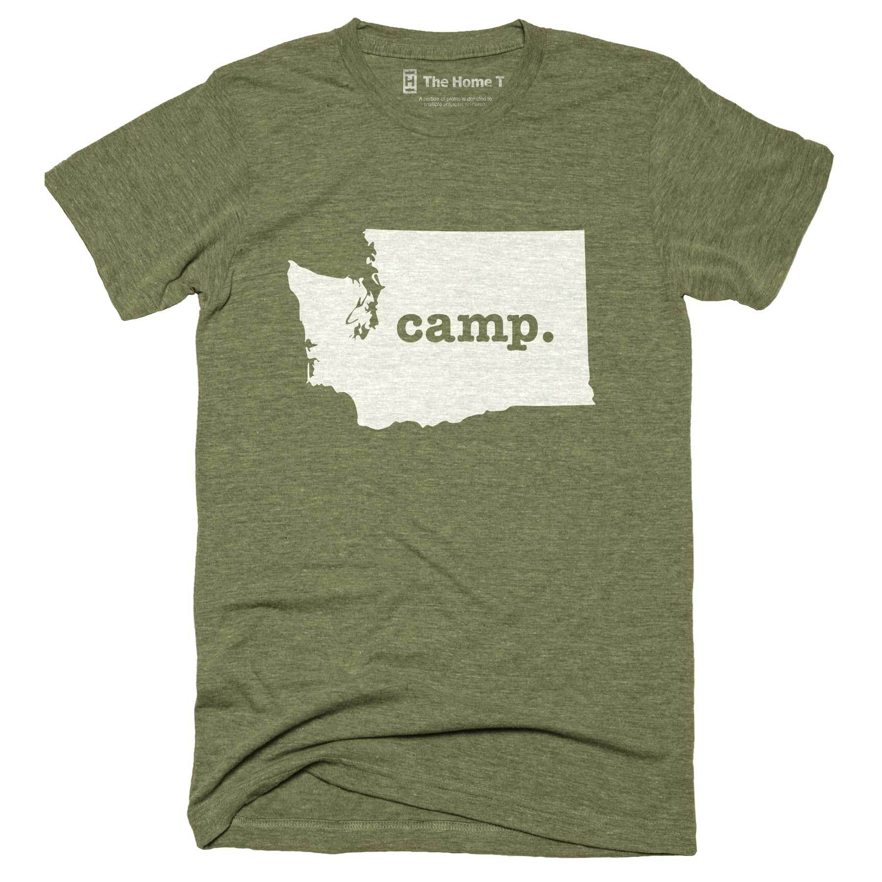 Washington Camp Home T-Shirt Outdoor Collection The Home T XXL Army Green