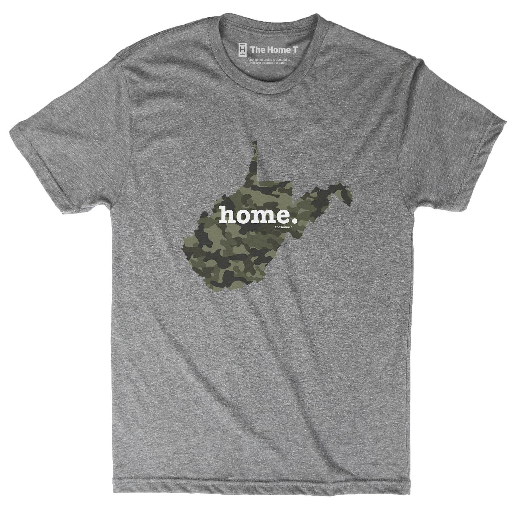 West Virginia Camo Limited Edition Camo Limited Edition The Home T XXL Athletic Grey